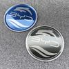 HBZBP1 Car Steering Wheel Metal Protective Cover for BYD Atto 3 Yuan Plus Seagull Dolphin Seal Stainless Modified Sticker Fashion New