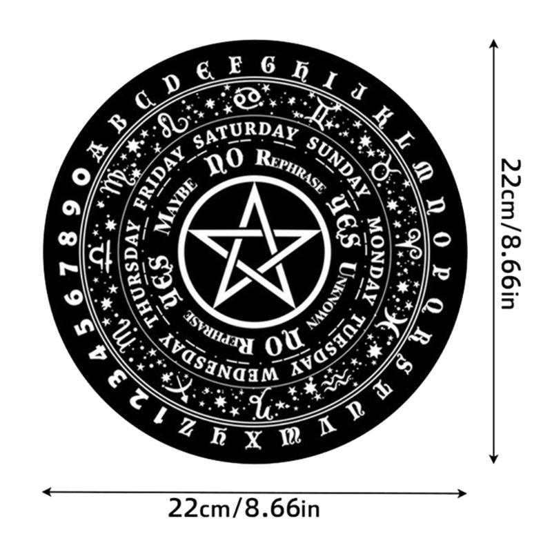 Pendel Wahrsagebrett Metaphysisches Nachrichtenbrett Hexenhandwerk Wicca Zubehör