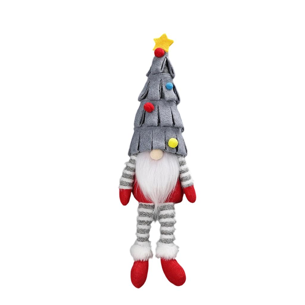 Christmas Decorations Christmas Tree Faceless Doll Long Leg Doll Ornament Christmas Home Hotel Decoration