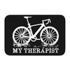 Mountain Bike Front Door Mat Anti-Slip Outdoor Absorbent Bicycle Racing MTB Biker Doormat Kitchen Bedroom Entrance Rug Carpet