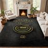 Galatasaray Carpet Door Mat for Living Room or Bedroom Protective Mat Under Chair Office Decoration Christmas Gift Birthday Present