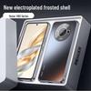 Compatible Honor X70 Electroplated Phone Case with Built-in Lens for X60 Pro/X60i/X50 GT/X50 Pro - Drop-Proof Protection
