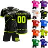 Fußballtrikots Shorts Set Shorts Erwachsenengrößen Outfits