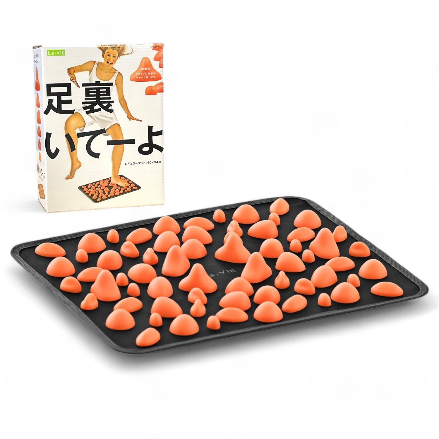 

Мини Коврик для Рефлексологии Стоп La-VIE, Стопа, Подъем, 3B-4769