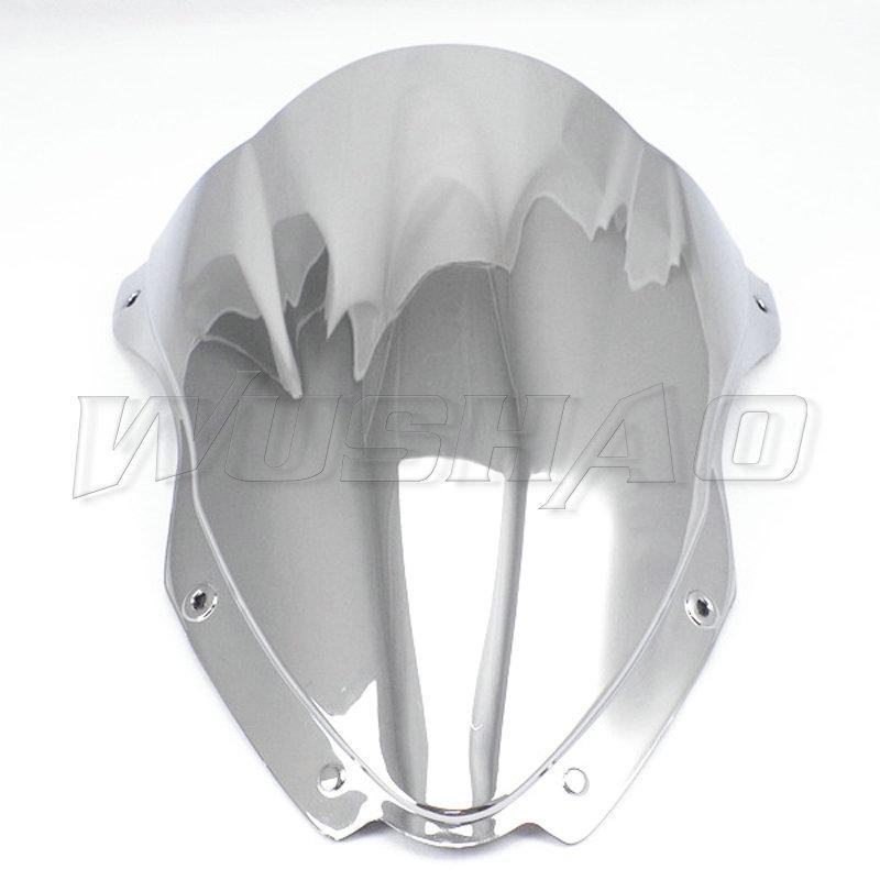 Motorcycle Double Bubble Windshield WindScreen Screen For 2016 2017 2018     Kawasaki Ninja ZX10R ZX-10R ZX 10R