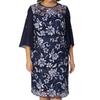 European & American Summer 2025 Round Neck Printed Dress