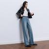 Sancai 2026 Spring Casual Loose Wide-Leg Jeans