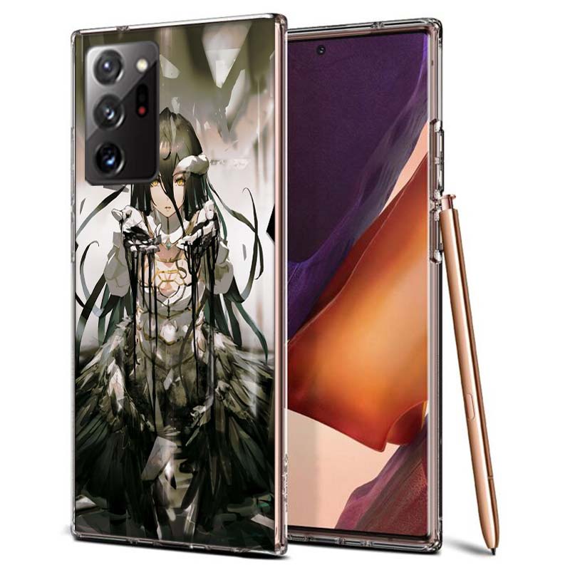 Albedo Overlord Phone Case for Samsung A55 A35 A25 A15 A07 A05S A16 A17 A26 A36 A37 A56 A57 Galaxy Note 20 10 A50S A71 A51 A31 A