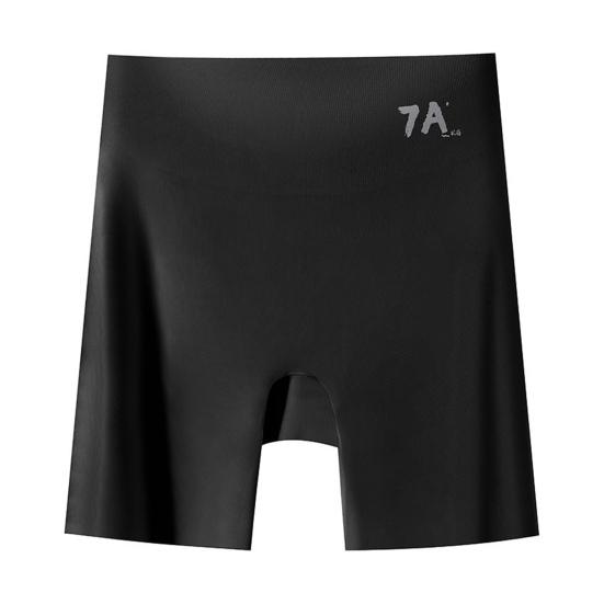 Pustende truser i is-silke for kvinner Formende shorts med høyt liv Sømløse yogabukser med magekontroll Hofteløftende