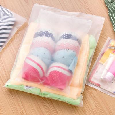 5 PCS Organisateur en Tissu pour Valise Pochette de Rangement Imperméable Sac en Plastique Transparent à Fermeture Zip