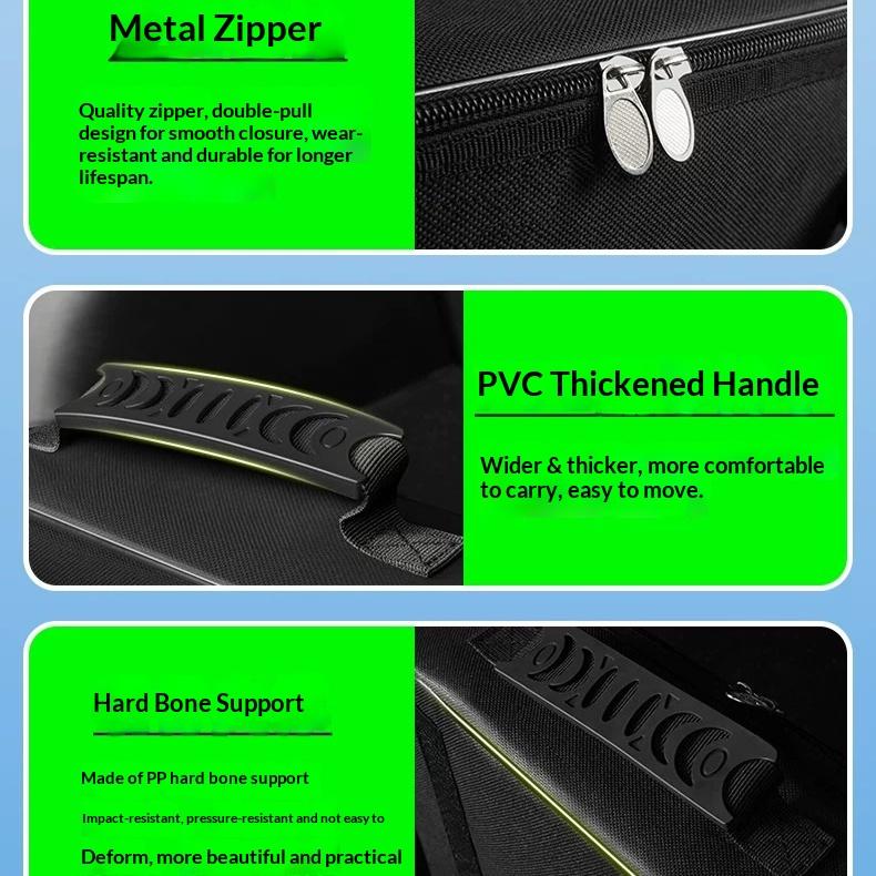 For XPENG G6 G9 P7 Xiaopeng Durable Universal Car Interior Accessories EV Charging Cable Organizer Storage Bag
