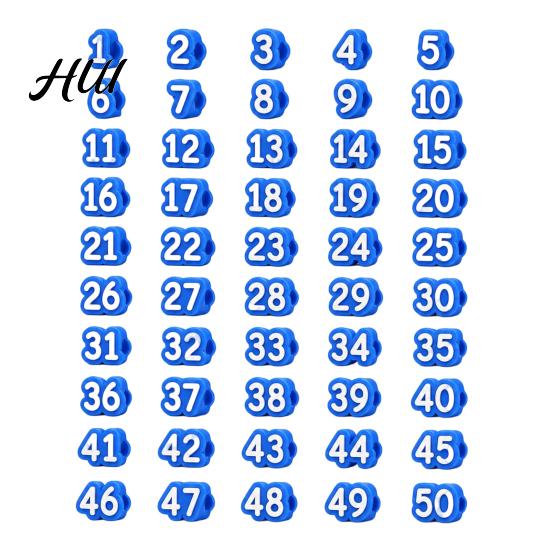 Reusable Pencil Caps 1-20/1-30/1-50 Numbered Toppers, Classroom Labels Supply Management for Teachers, Tracking Markers School Organization Number