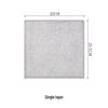 Cationic Coral Fleece Kitchen Cleaning Cloths: Multi-use Dish & Table Wiping, Scouring Pad for Dry/Wet Cleaning