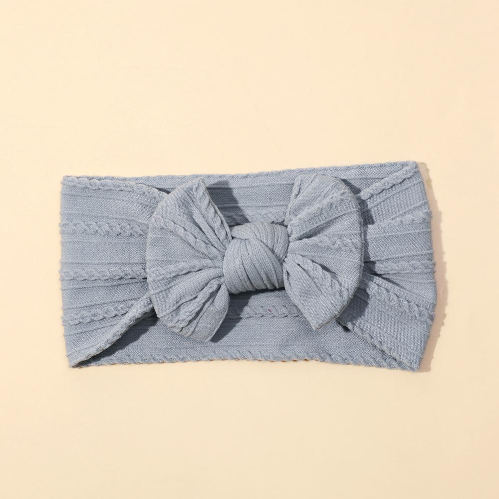 1 Pezzo Fascia per Testa Neonato per Bambine Lavorata a Maglia Elastica Turbante per Bambini Fiocchi per Bambini Morbido Nylon Cappelli per Bambini Accessori per Capelli 32 Colori