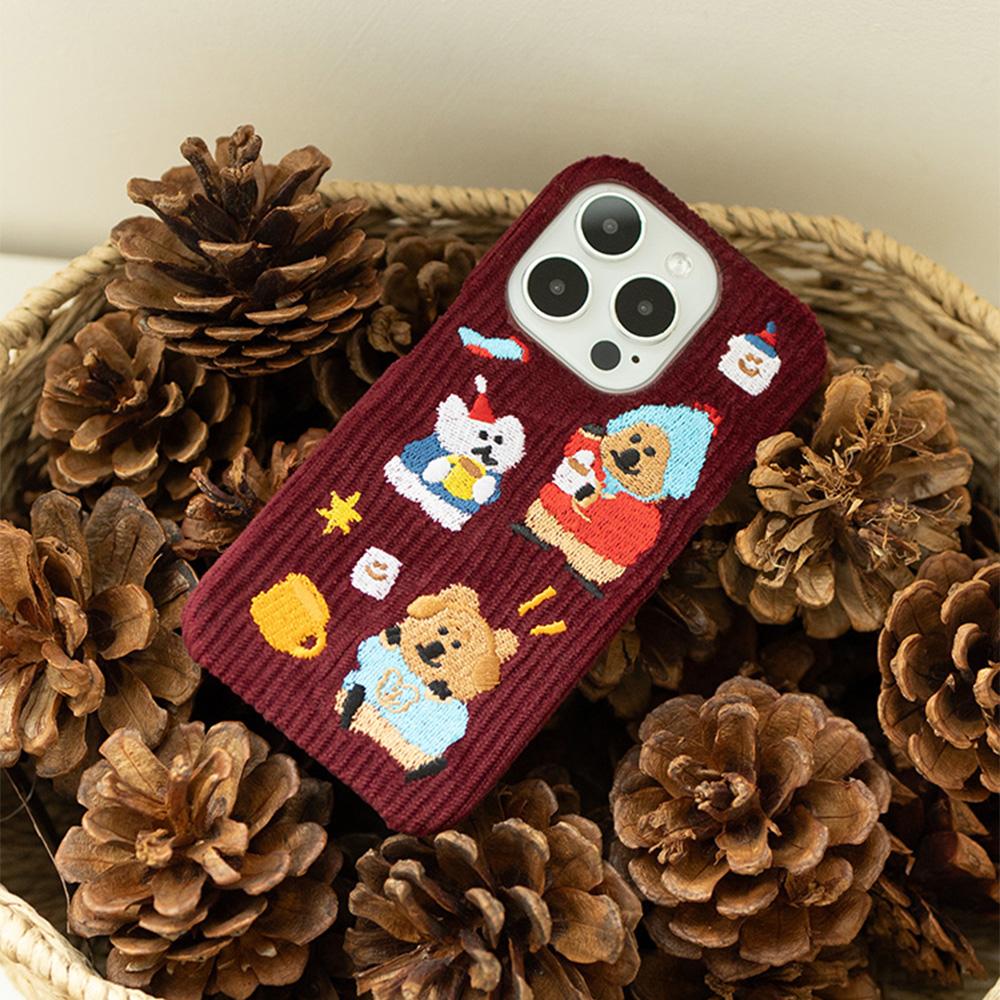 DinoTaeng Coco Cup Corduroy iPhone Case 16PRO