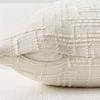 50cm Cushion Cover Japanese Style Bamboo Textured Throw Pillow Case Jacquard Solid Color Sofa Pillowcase Bedroom