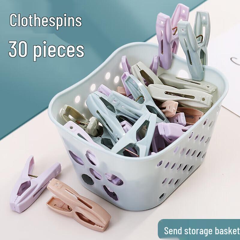 Dream Garden Plastic Laundry Clips, 30-pack