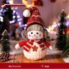 Christmas Snowman Plush Decor