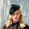 Womens Fascinators Hats 20s 50s Teardrop Pillbox Hat for Women Church Cocktail Derby Dress Hats