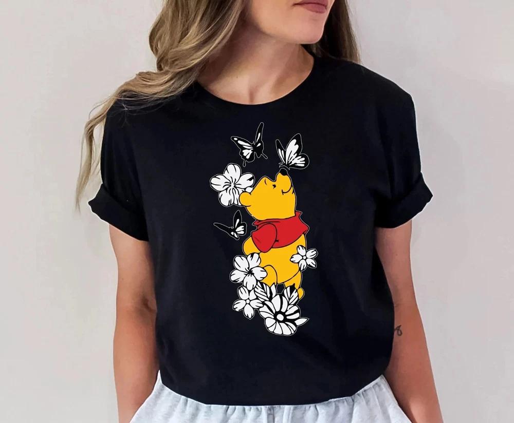 Pooh Happy Unisex Unisex Unisex TShirt5 S