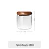 Food Grade Small Round Glass Sealed Jar