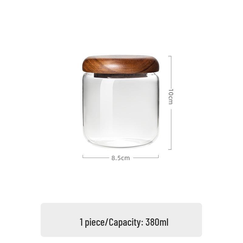 Food Grade Small Round Glass Sealed Jar