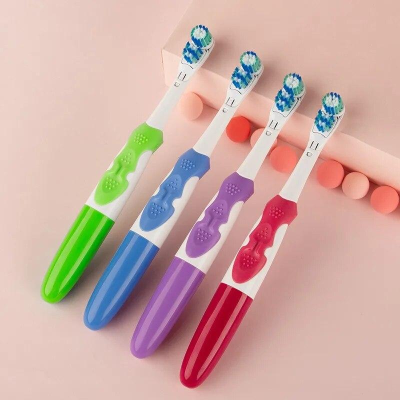 Ip7 Waterproof 1st Grade Dupont Bristle Rotary Electric Toothbrush Battery Type Electric Toothbrush  Teeth Whitening