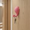 Cute Home Decor Hooks Animal Wall Hook, Flamingos/Giraffes/Swans/Elephants Shape Hanger, Self Adhesive Flamingo Coat Resin Decorative Hook for