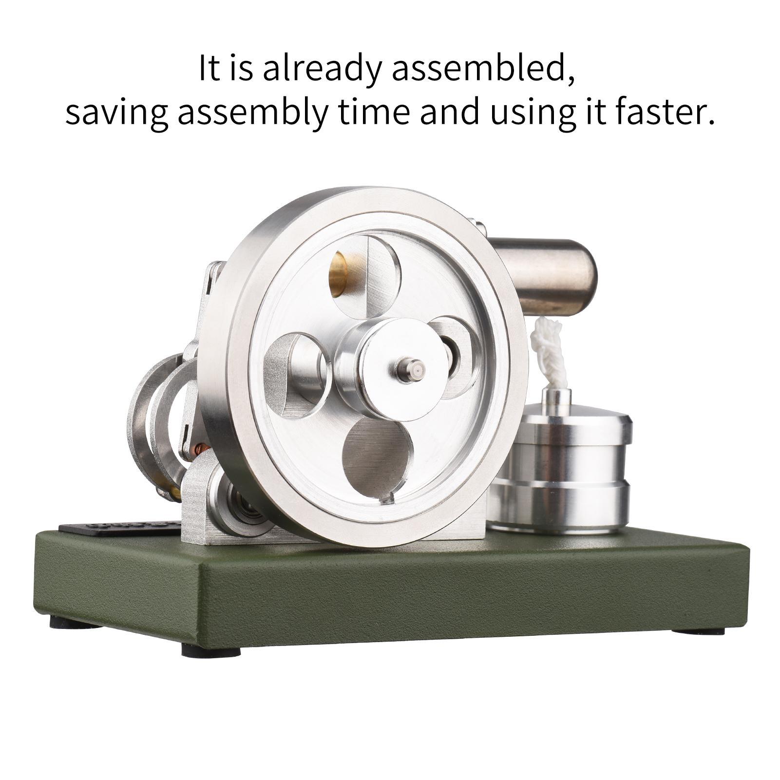 Мини-двигатель Стирлинга с горячим воздухом — фото 4