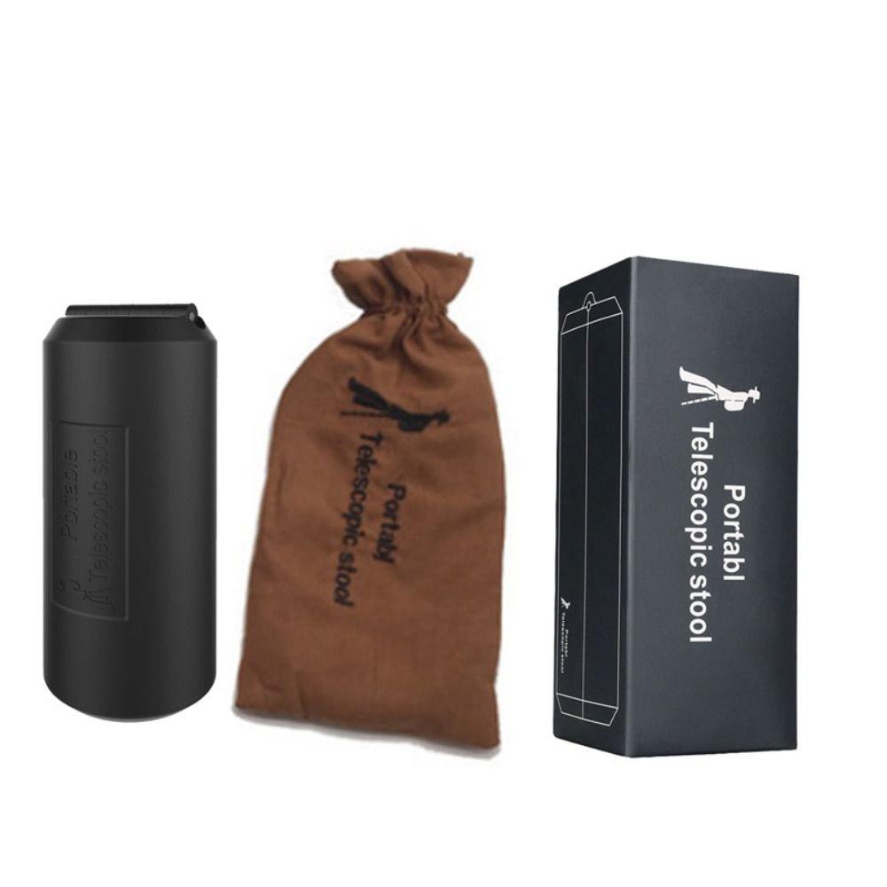 

Быстроскладное телескопическое сиденье Многофункциональные складные стулья Выдвижной табурет Путешествия чёрный