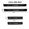 60X7CM Carbon Fiber Car Door Threshold Protective Sticker For Changan CX70 CS55 CS75 Plus CS35 Filter Bunper CS15 Alsvin