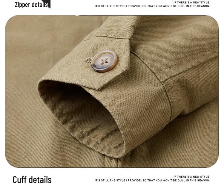 2025 Men's Windproof, Wear-Resistant, Breathable Spring & Autumn Jacket - Durable, Trendy, Versatile Design.