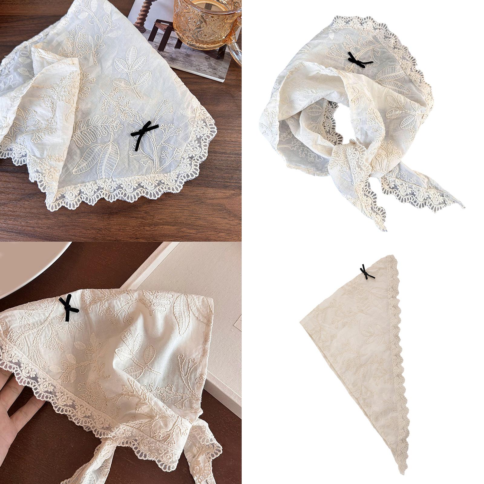 

Дышащая женская бандана для кемпинга на открытом воздухе, фотосессии, вышитый платок для летних каникул на море, бандана для путешествий