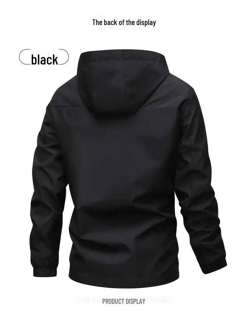 2024 Men's Waterproof Casual Outdoor Jacket - Trendy Spring & Autumn Design