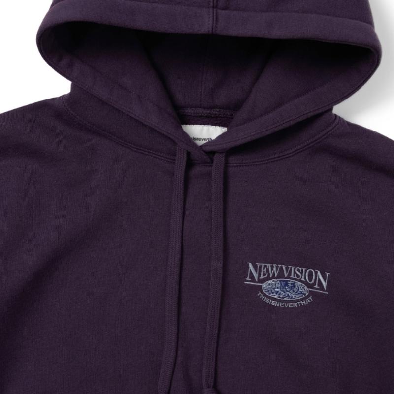 ThIs Is Never That NeW vIsion W Hoodie Wine