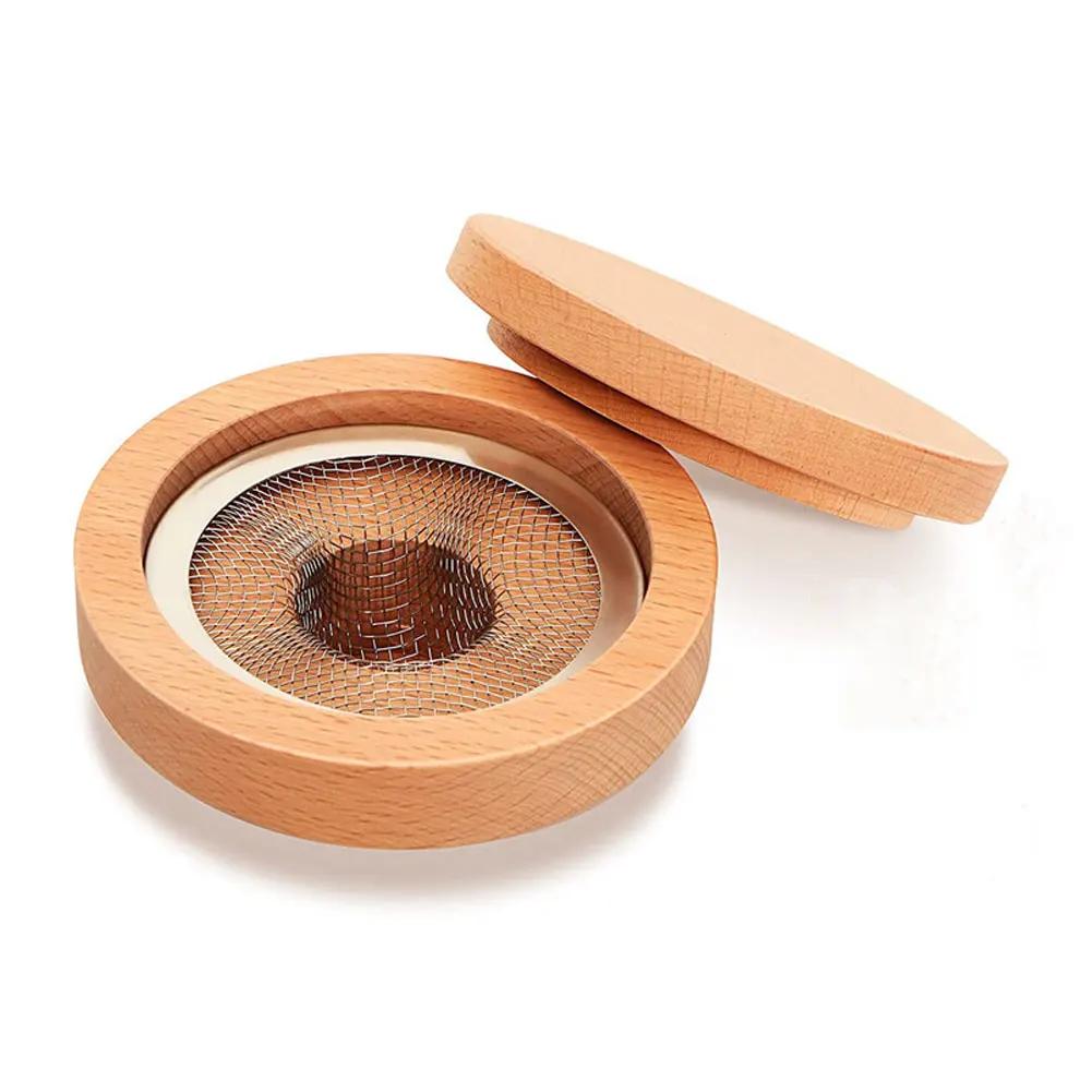 Wooden Cocktail Smoker Kit Whiskey Fruity Wood Chips Bartending Accessories Smoke Maker For Drinks Kitchen Bar Accessories Tools