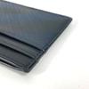 BURBERRY check Business Card Holder Pass Case Card Case Leather/PVC Navy/Black
