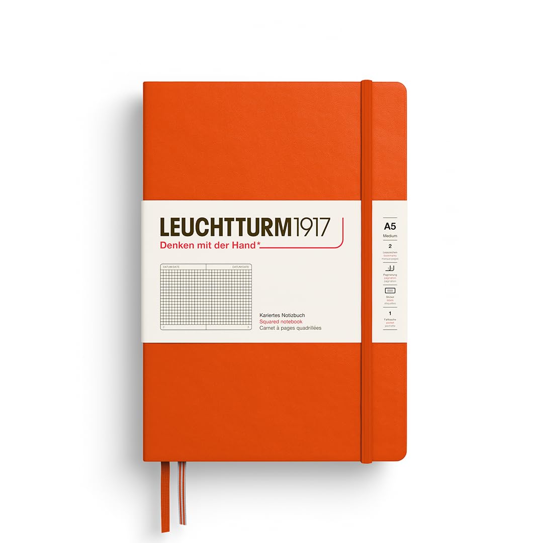 

LEUCHTTURM1917 Notebook A5 Dotted Pumpkin 373984
