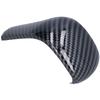 Gear Shift Knob Cover Trim Carbon Fiber Style Decor Replacement for Mazda 3 CX‑30 with Auto Transmission