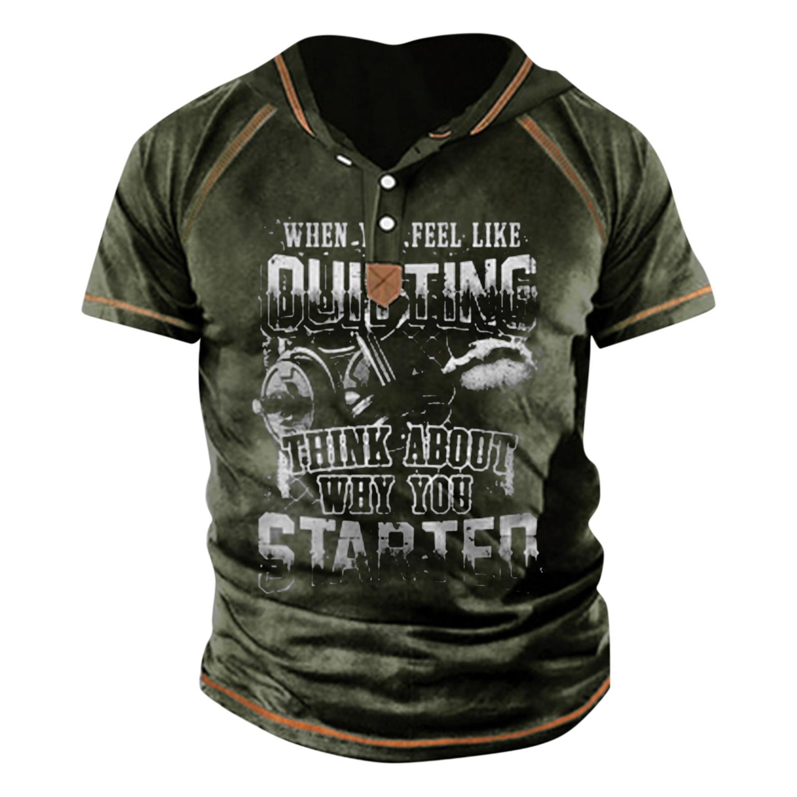 

Men s T-shirt T-shirts Graphic Text Black Military Green Pool Dark Gray 3D Printing Street Casual Short Sleeve Button Down Printed Clothing Basic L зелёный
