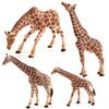 Simulated Giraffe Animal Models Desktop Ornaments For Educational Play And Collectors