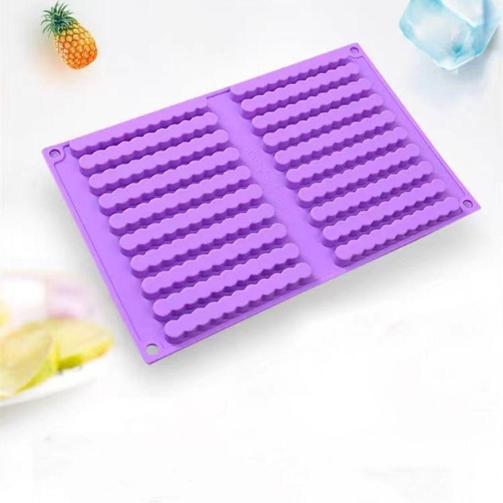 Party Decor 20 Cavities Chocolate Molds Food Grade Silicone Cake Decorating Tool Reusable DIY Baking Mold Candle Making