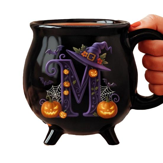 

Кружка-котел ведьмы 12 унций Персонализированная кофейная кружка на Хэллоуин Керамическая чашка для чая Ведьмин отвар Подарок на Хэллоуин или день рождения для женщин, лучших подруг, семьи