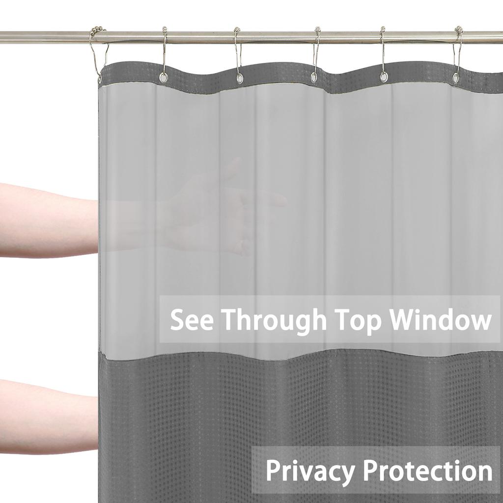 Double-Layer Waterproof Shower Curtain Bathroom Curtain Household Bathing Cover Shower Curtains