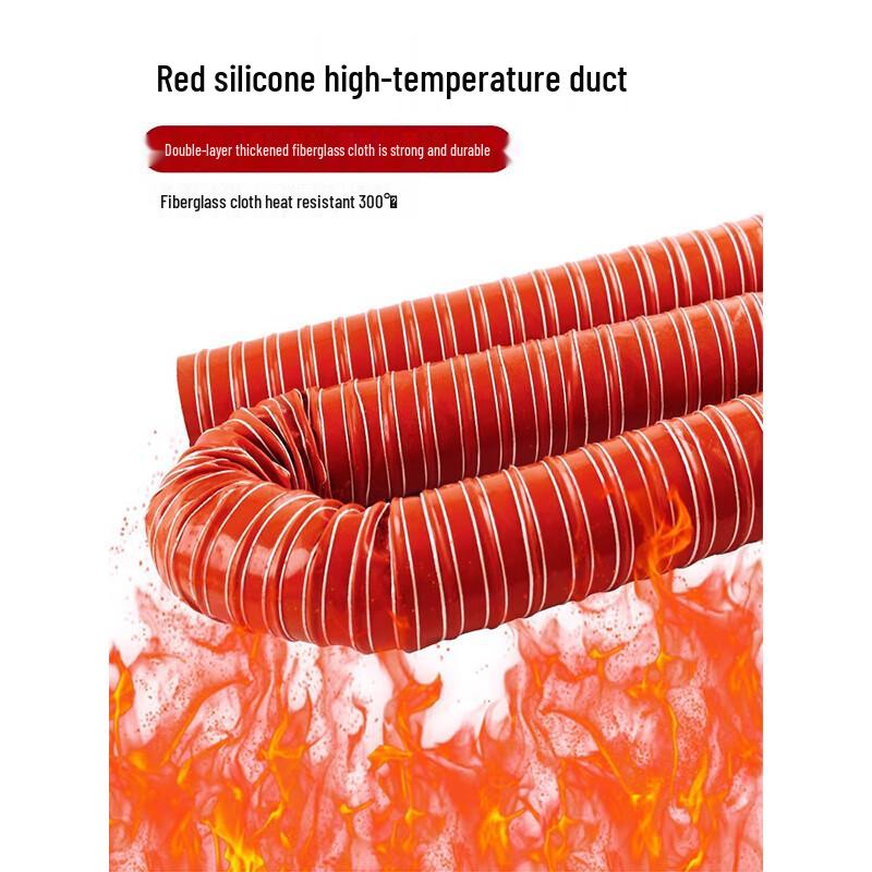 Kangdipu High-Temperature Silicone Industrial Exhaust Duct Hose