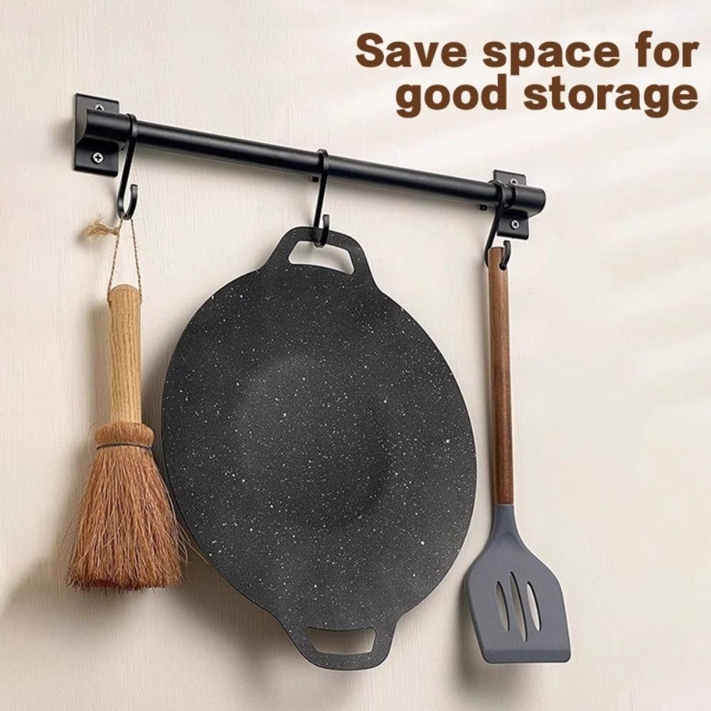 28/30/32cm Circular Frying Pan Korean Grilled Meat Plate Barbecue Plate  for Outdoor Travel Camping