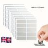 100pcs Funny Scratch Off Stickers Rectangular Scratch Off Cards  DIY Saying Riddle Answer Password