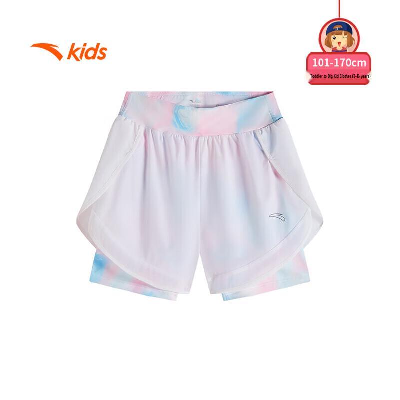 ANTA Girls' Summer Athletic Shorts