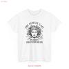 Der weibliche Blick versteinert das Patriarchat T-Shirt Bequem Lustig Vintage Grafik Dehnbar Weich Stilvoll Leicht