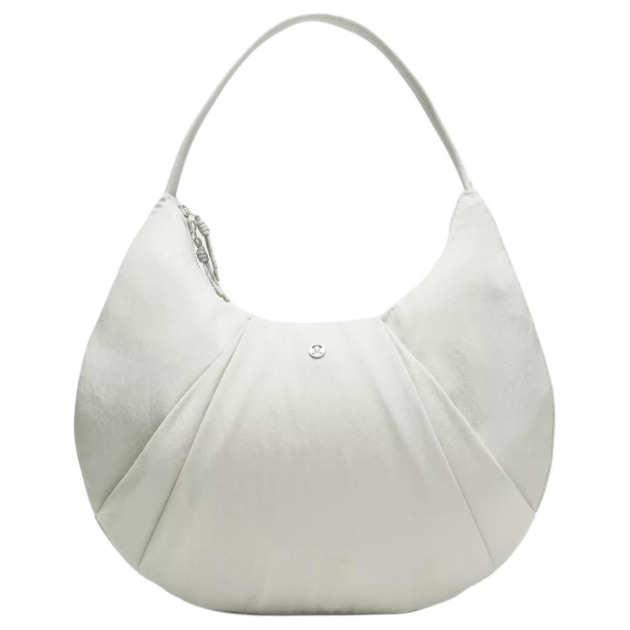 Lululemon Pleated 10L Brand Logo Detail Nylon Shoulder Bag Women bags Meadow-Mist LW9EJRS-074057 Hazy Meadow Green/MHAZ